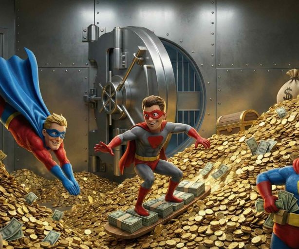 Marvel ve DC filmlerinin gişe gelirlerini karşılaştıran süper kahramanlar